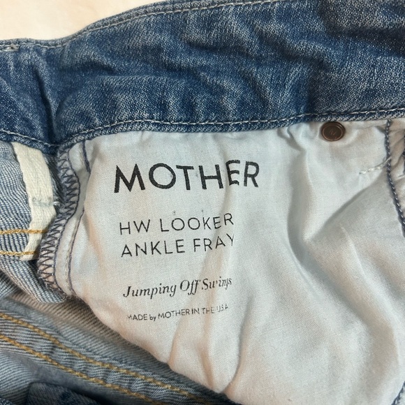 Mother HW looker ankle gray - jumping off swings - Picture 4 of 7